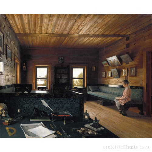 Кабинет Н.П. Милюкова в имении Островки