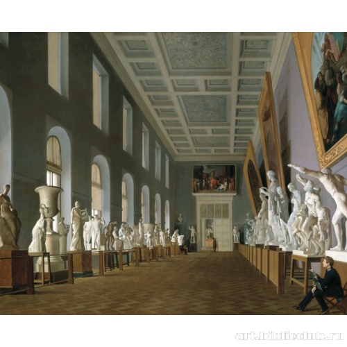 Вторая античная галерея в Академии художеств