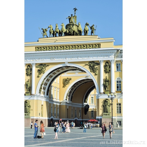 Ансамбль Дворцовой площади, здание Главного штаба и министерств