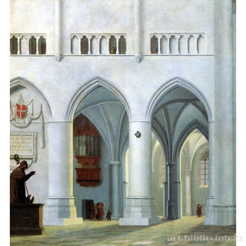 Интерьер церкви св. Бована в Харлеме