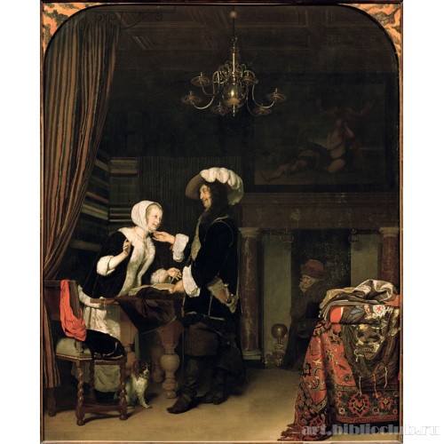 В магазине тканей