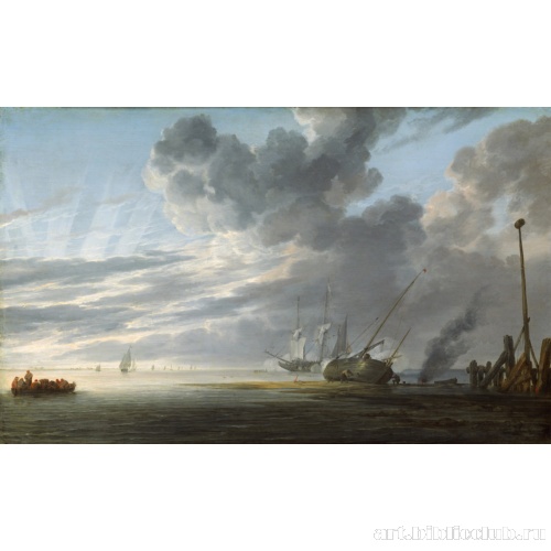 Морской пейзаж утром