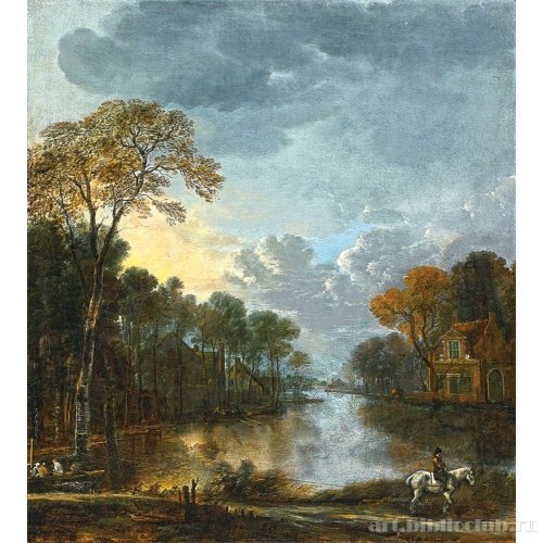 Пейзаж в сумерках