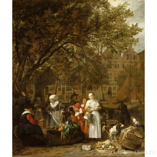 Овощной рынок в Амстердаме