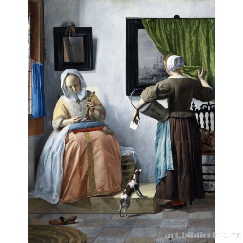 Женщина, читающая письмо