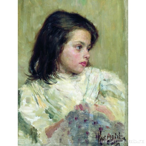 Голова девочки