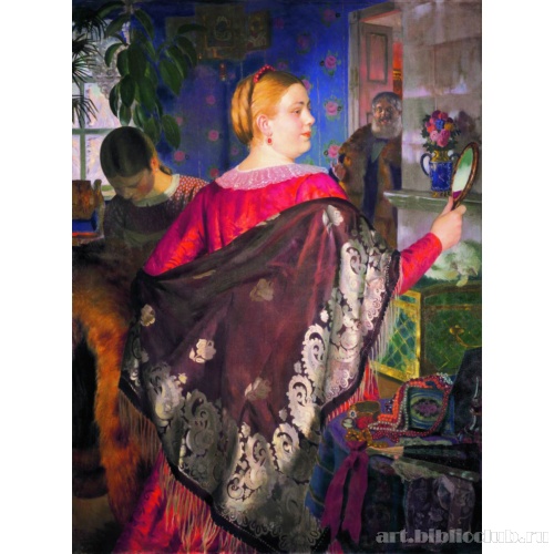 Купчиха с зеркалом