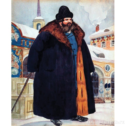 Купец в шубе