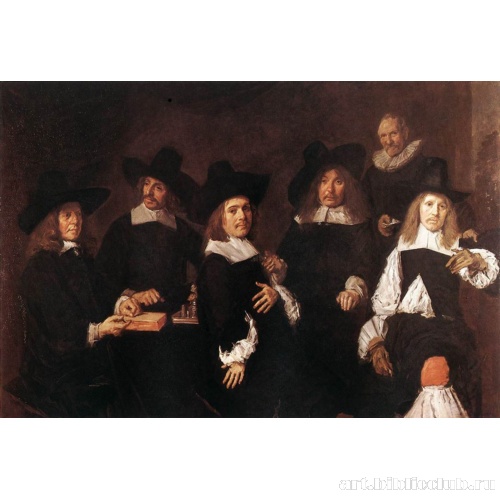 Групповой портрет попечителей гарлемского мужского дома для престарелых