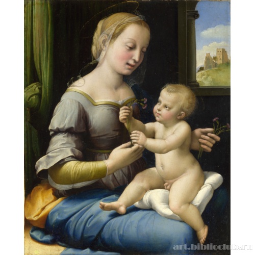 Мадонна с гвоздикой