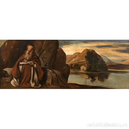 Святой Антоний в пейзаже