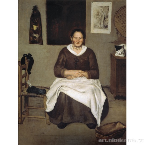 Портрет пожилой женщины