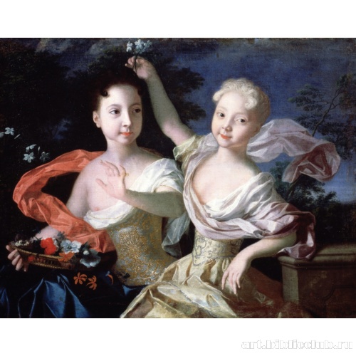 Портрет царевен Анны Петровны и Елизаветы Петровны