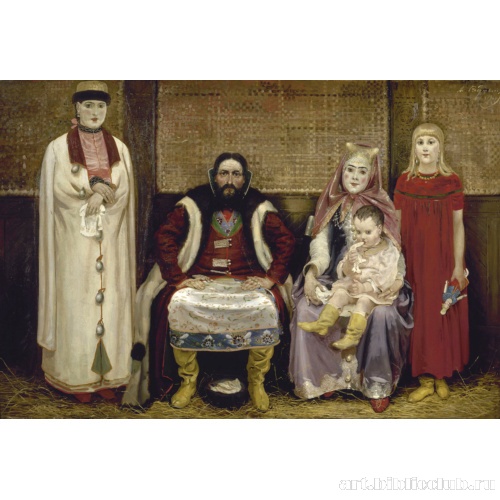 Семья купца в XVII веке