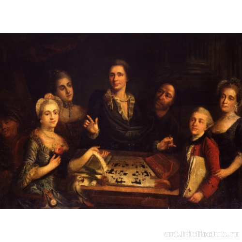 Портрет архитектора В.И. Баженова в кругу семьи