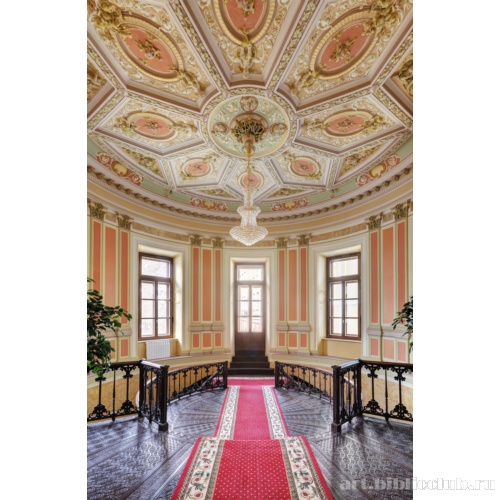 Усадьба М.Р. Хлебникова. Вестибюль в дворцовой ротонде