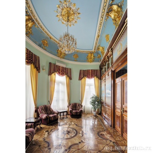 Усадьба М.Р. Хлебникова. Полукруглый кабинет