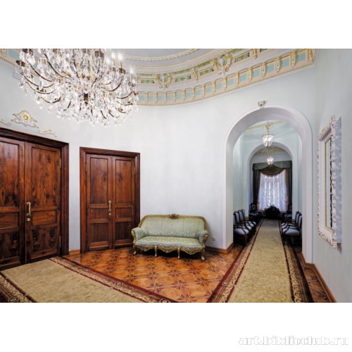 Усадьба М.Р. Хлебникова. Бирюзовый холл