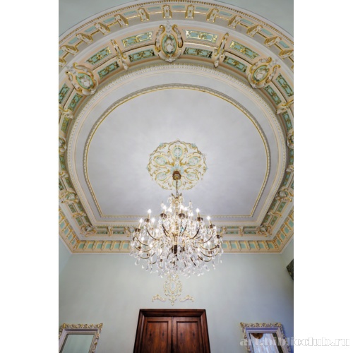 Усадьба М.Р. Хлебникова. Плафон Бирюзового холла