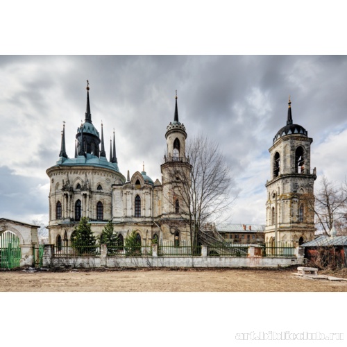 Церковь Владимирской иконы Божией Матери в Быково. Северный фасад