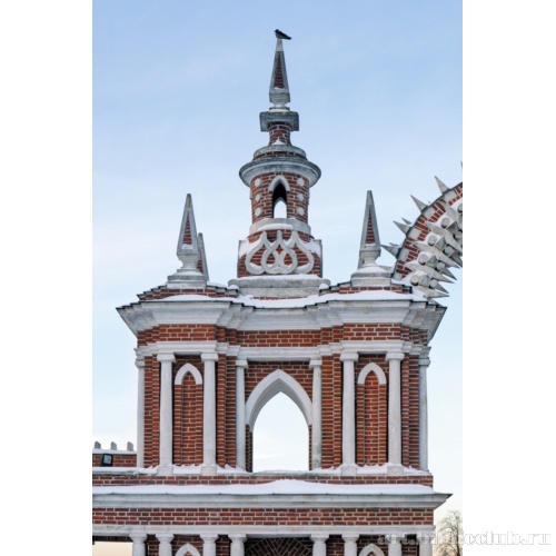 Хлебные ворота. Фрагмент декоративного оформления