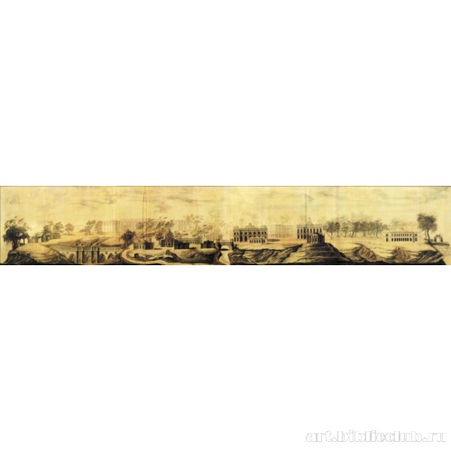 Панорама «Вид Царицына села». Проектный чертеж