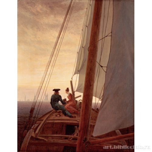 На паруснике