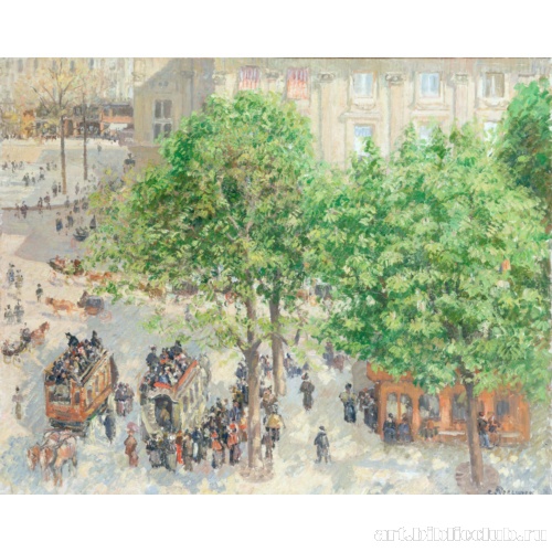 Площадь Французского театра в Париже