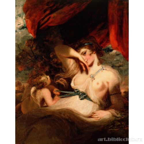 Амур развязывает пояс Венеры. Портрет леди Гамильтон