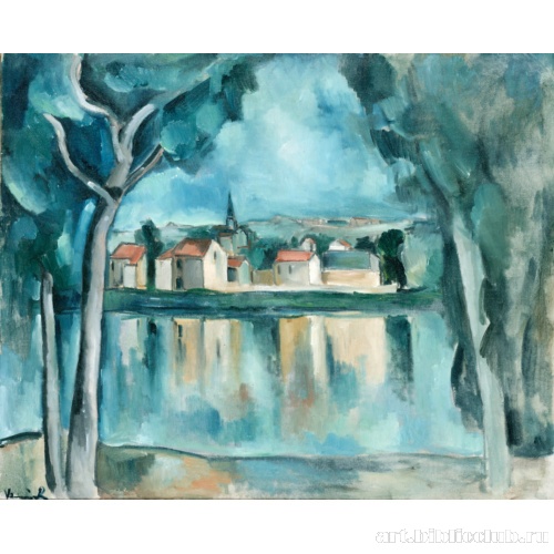 Городок на берегу озера