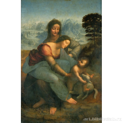 Святая Анна с Марией и младенцем Христом