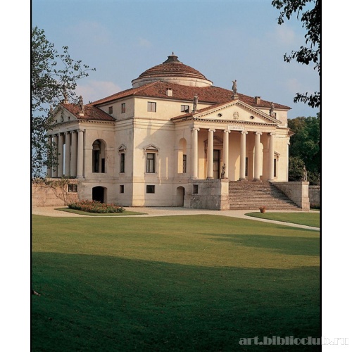 Вилла Ротонда. Фасад