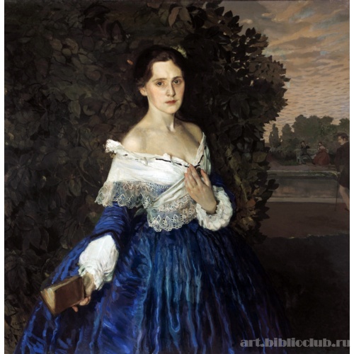 Дама в голубом