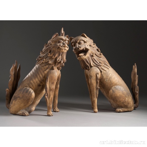 Львы-охранители (яп. сиси)