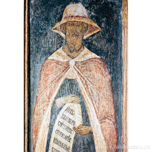 Вергилий. Фреска западной галереи Благовещенского собора