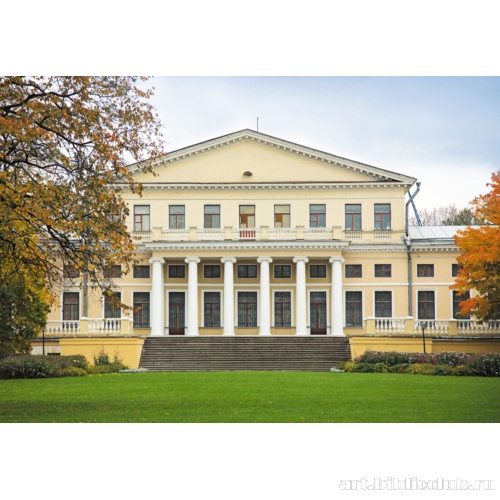 Дворец Юсуповых. Центральная часть садового фасада