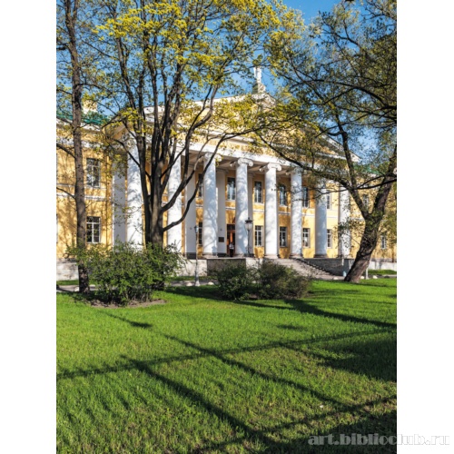 Мариинская больница на Литейном проспекте в Санкт-Петербурге. Главный фасад