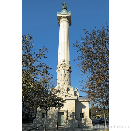 Застава дю Трон (или Венсен) в Париже. Колонна