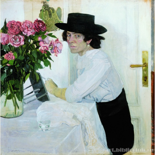 Женщина в шляпе