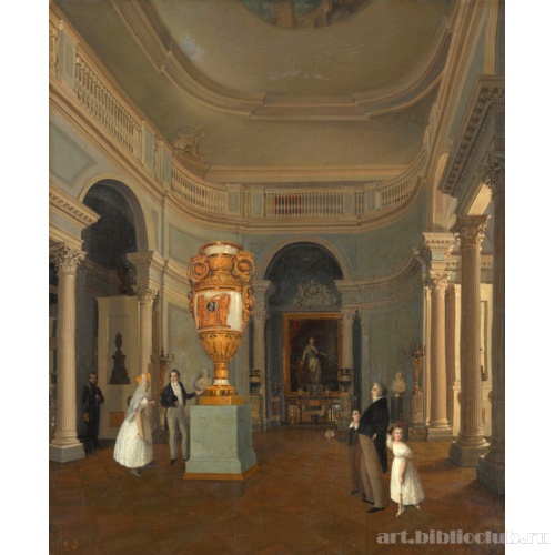 Овальный зал Старого Эрмитажа