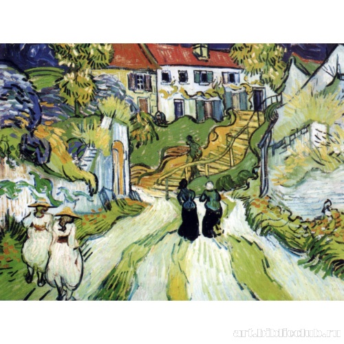 Улица и лестница в Овере