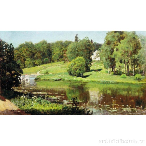 Вид усадьбы. Ахтырка