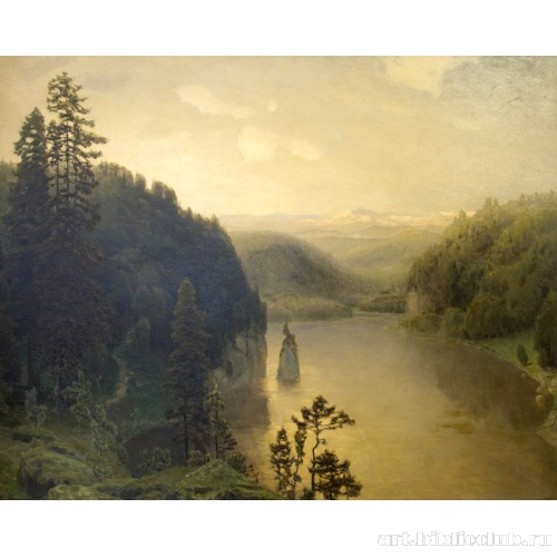 Озеро в горной Башкирии