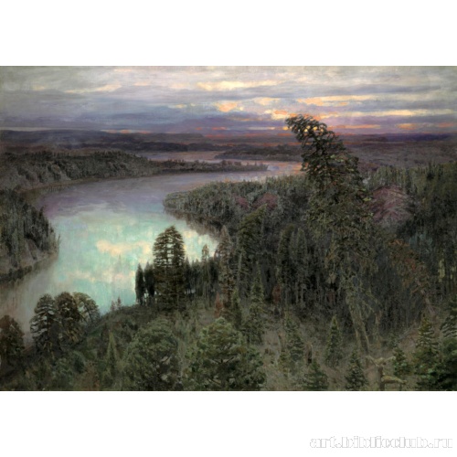 Северный край. Сибирская река