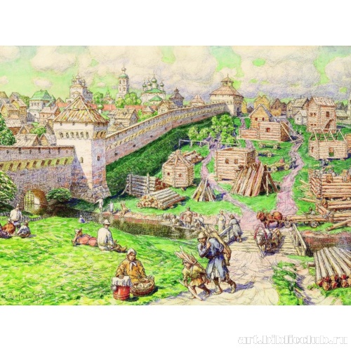 Лубочный торг на Трубе в XVII веке