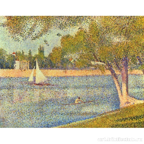 Сена у острова Гранд-Жатт
