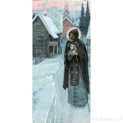 Труды преподобного Сергия. Триптих. Правая часть