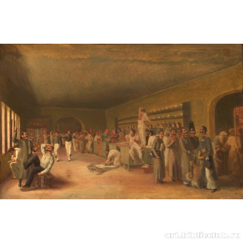 Приход дворцового гренадера в свою бывшую роту Финляндского полка