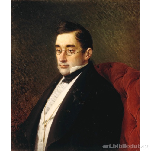 Портрет писателя Александра Сергеевича Грибоедова