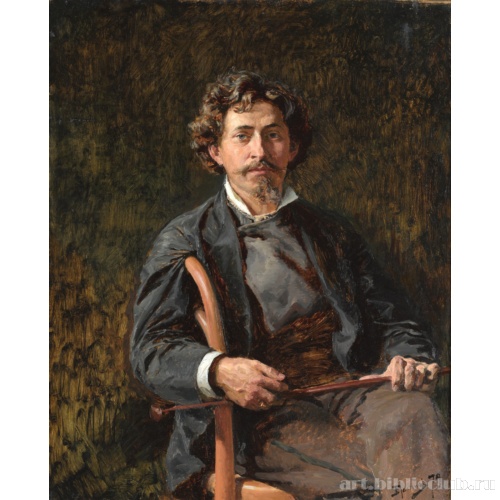 Портрет художника Ильи Ефимовича Репина (1844-1930)